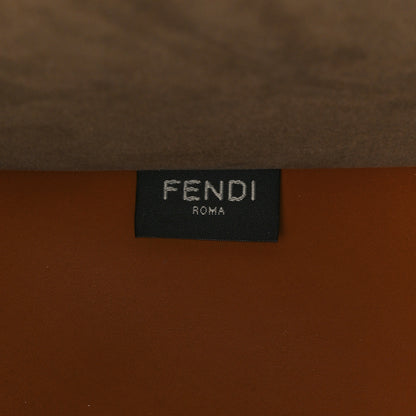 Fendi Vitello King Plexiglass Medium Fendi Sunshine Shopper Tote Cuoio 7 of 9