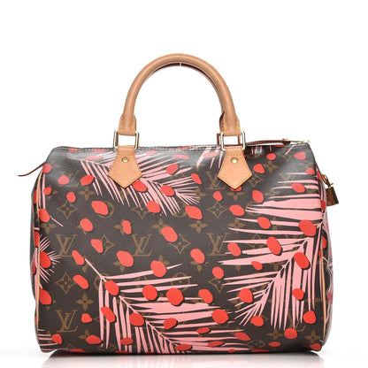 Louis Vuitton Monogram Jungle Dots Speedy 30 Sugar Pink Poppy 1 of 8