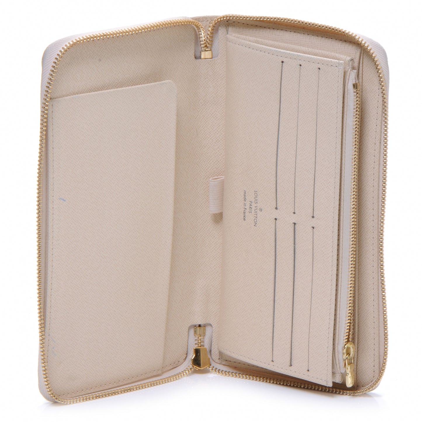 Damier Azur Zippy Organizer Wallet