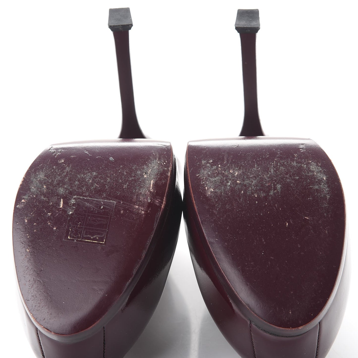 Vitello Vernice Tribtoo 105 Pumps 40 Amarena