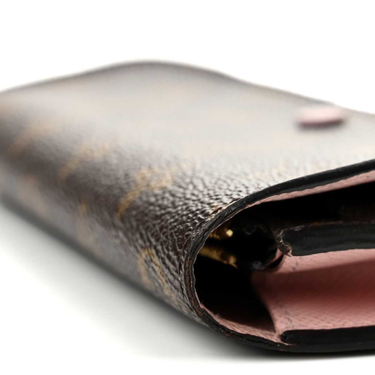 Louis Vuitton Monogram Emilie Wallet Rose Ballerine 9 of 10
