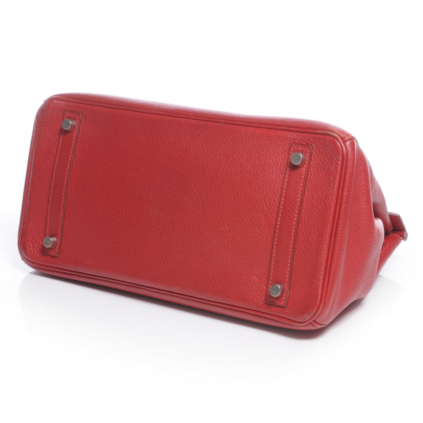 Taurillon Clemence Birkin 30 Rouge