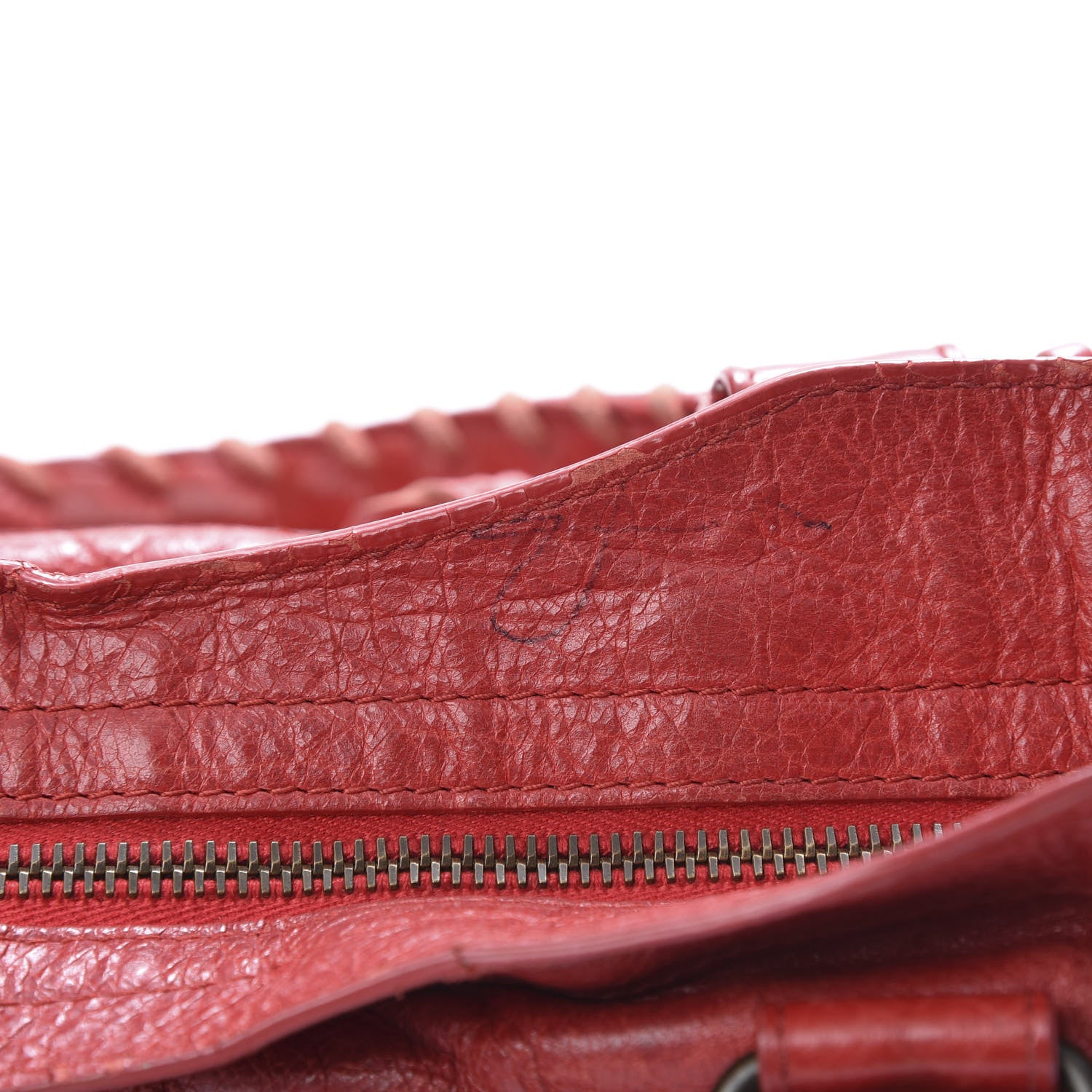 Balenciaga Agneau Classic Hardware City Rouge Coquelicot 18 of 21