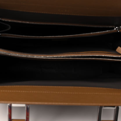 Gucci Grainy Calfskin Medium Zumi Top Handle Bag Friky Taupe 5 of 9