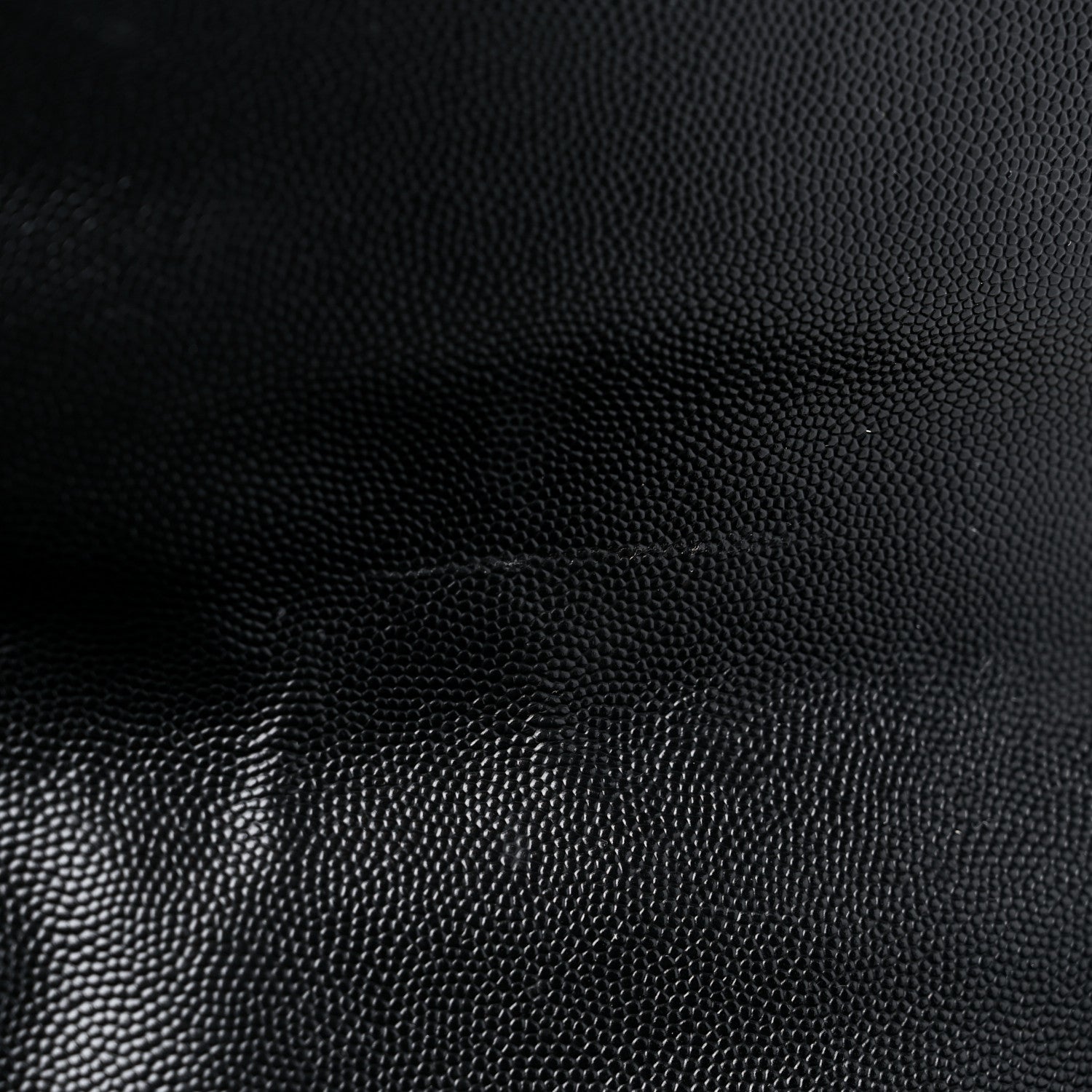 Saint Laurent Grain De Poudre Matelasse Chevron Large Monogram Satchel Black 12 of 20