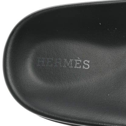 Hermes Calfskin Womens Chypre Sandals 41 White 7 of 9