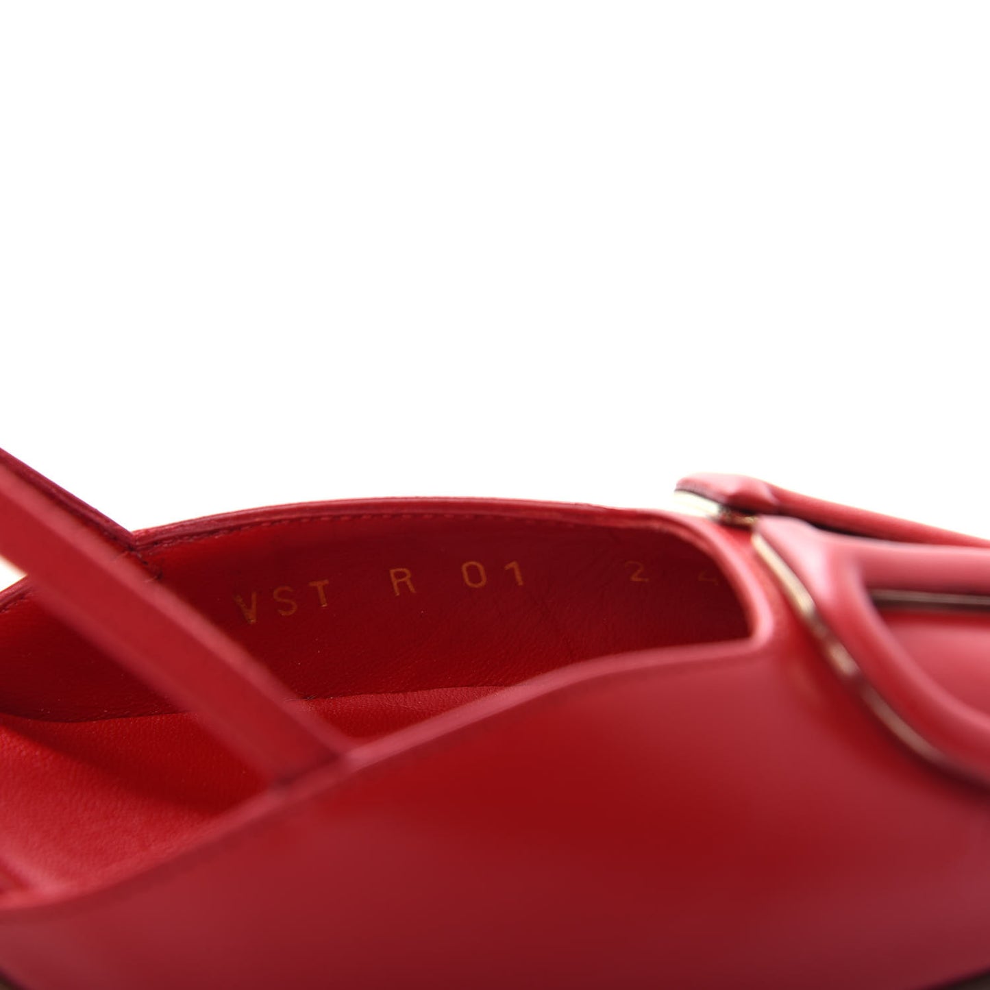 Calfskin Tonal Vlogo Slingback 80mm Pumps 41 Rouge Pur
