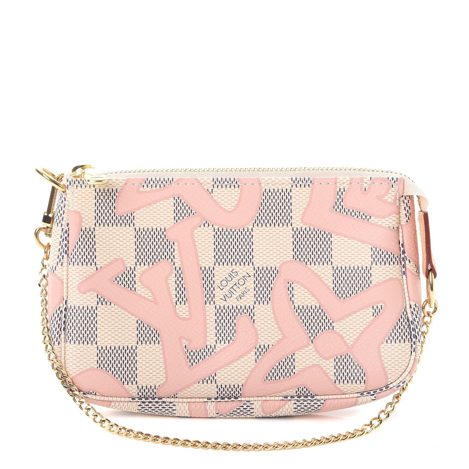 Louis Vuitton Damier Azur Tahitienne Mini Pochette Accessories 1 of 7