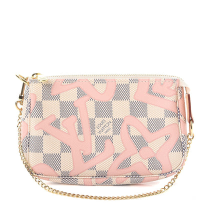 Louis Vuitton Damier Azur Tahitienne Mini Pochette Accessories 1 of 7