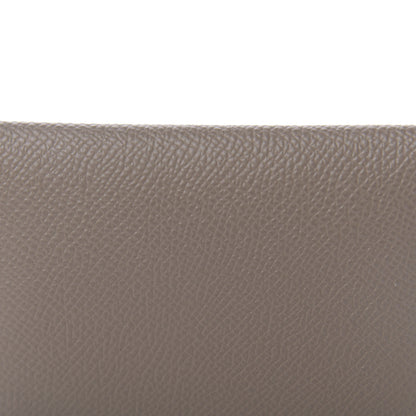 Hermes Epsom Calvi Card Case Etoupe 7 of 8