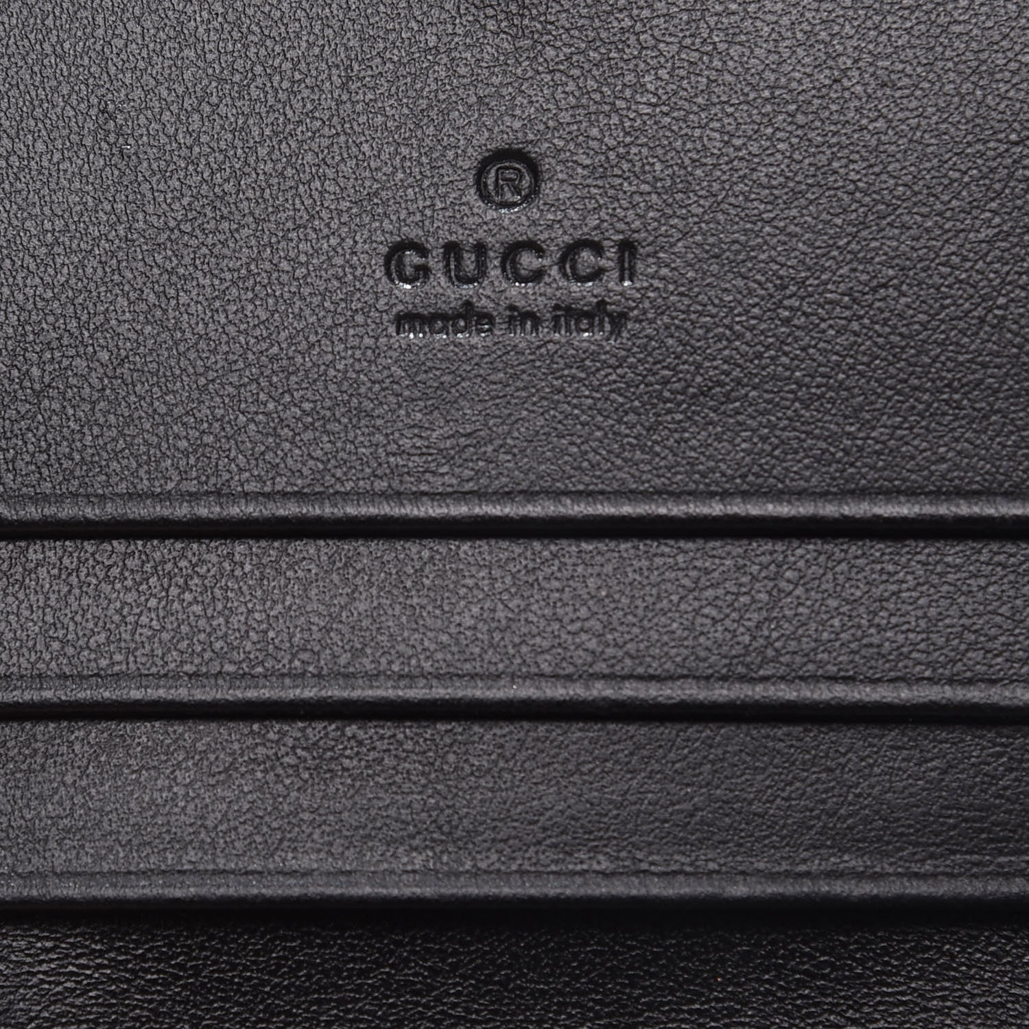 Gucci Calfskin Matelasse GG Marmont Card Case Wallet Black 10 of 12