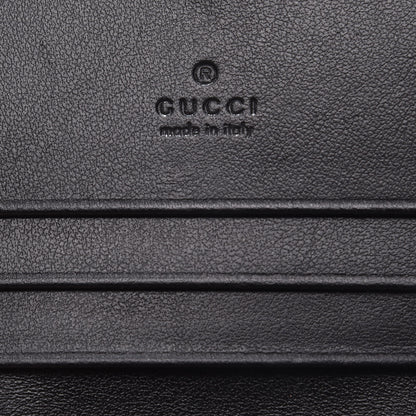 Gucci Calfskin Matelasse GG Marmont Card Case Wallet Black 10 of 12