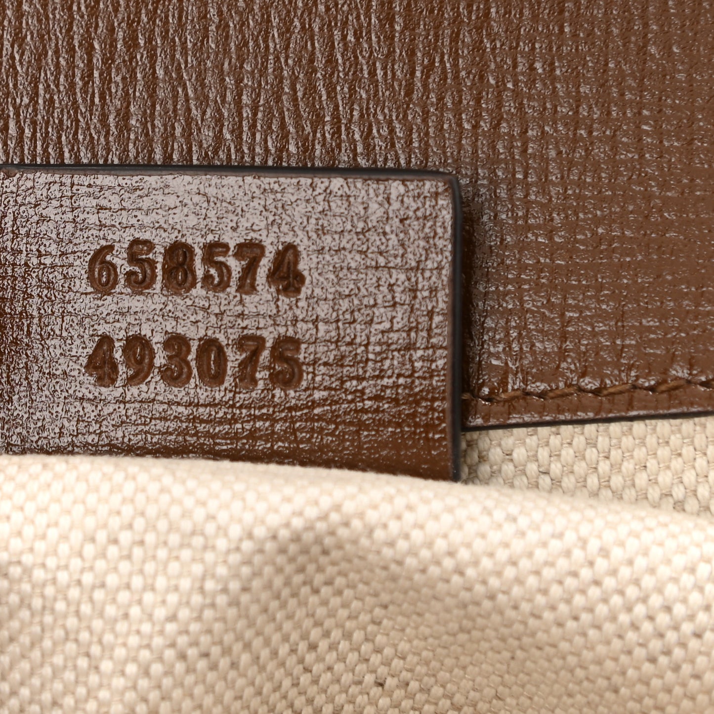 GG Supreme Monogram Web Mini Horsebit 1955 Shoulder Bag Beige Brown Sugar
