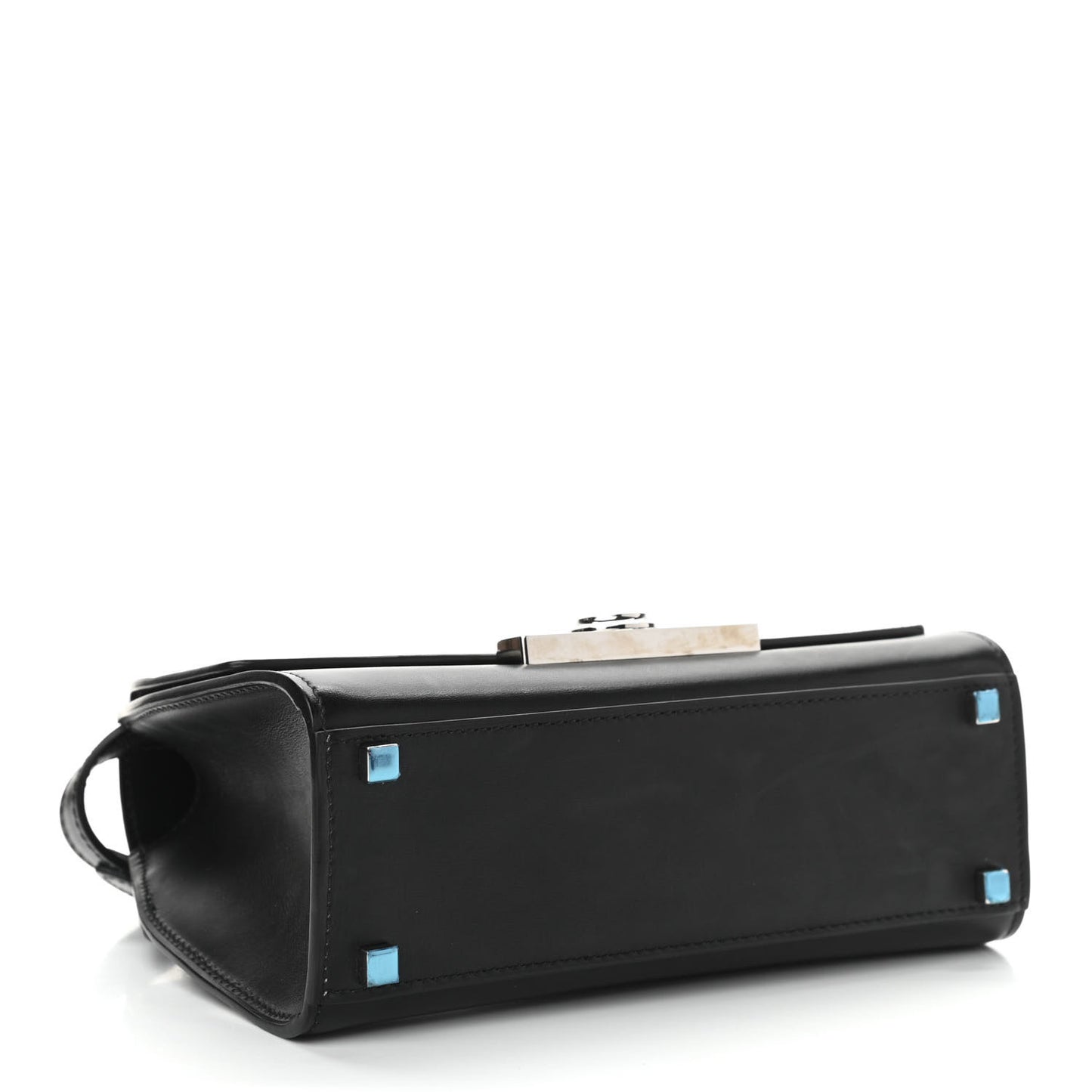 Box Calfskin Rejane BB Black