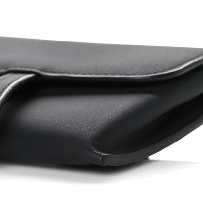 Christian Dior Ultra Matte Calfskin Nano Saddle Chain Pouch Black 11 of 12