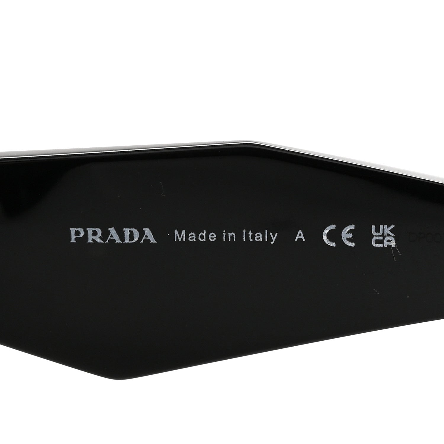 Prada Acetate Symbole Sunglasses SPR 17W Black 5 of 8