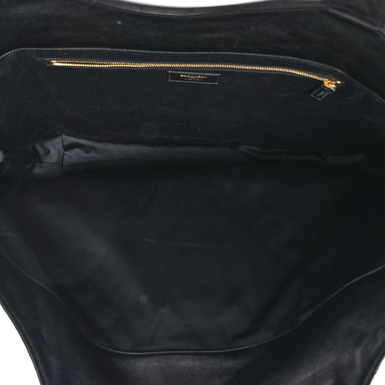 Saint Laurent Lambskin Quilted Maxi Icare Shopping Tote Black 6 of 14