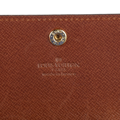 Louis Vuitton Monogram Porte-Monnaie Tresor Wallet 6 of 7