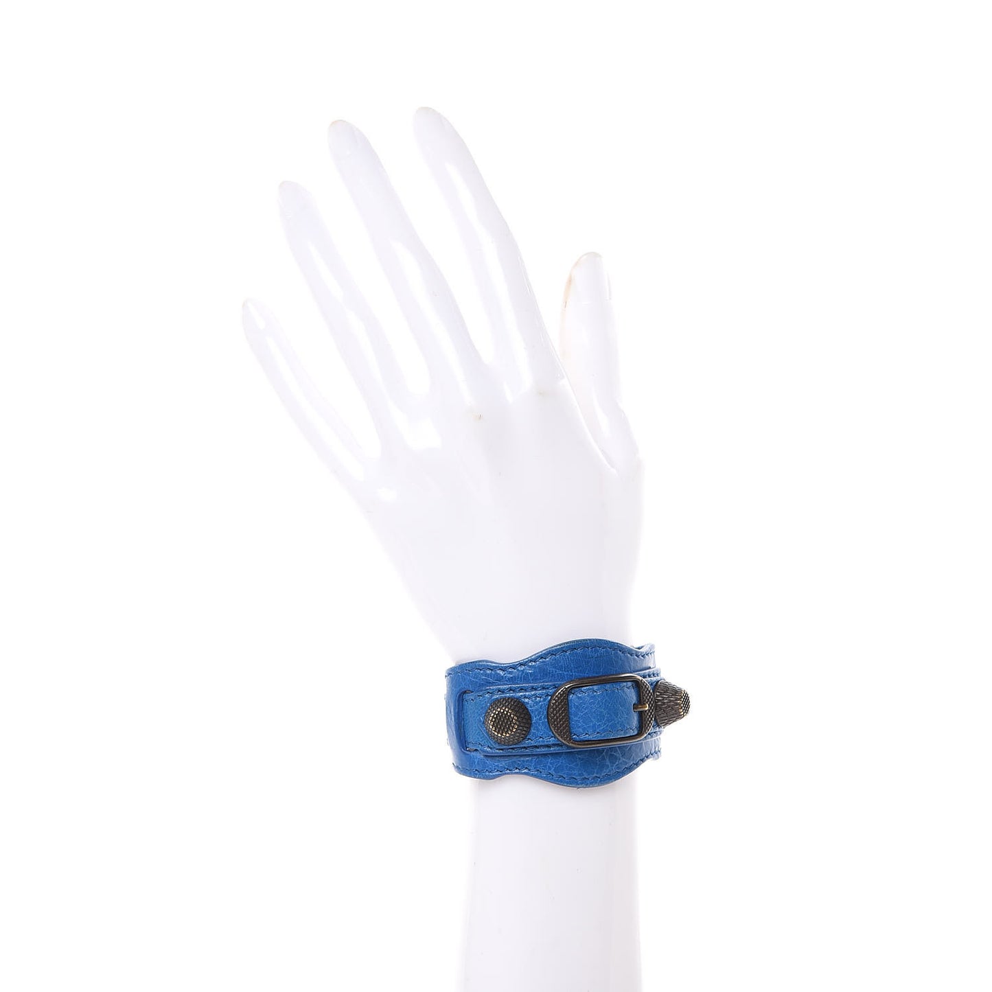 Agneau Arena Giant 12 Classic Hardware M Bracelet Bleu Cobalt