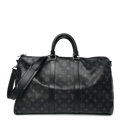 Louis Vuitton Monogram Eclipse Keepall Bandouliere 45 1 of 7