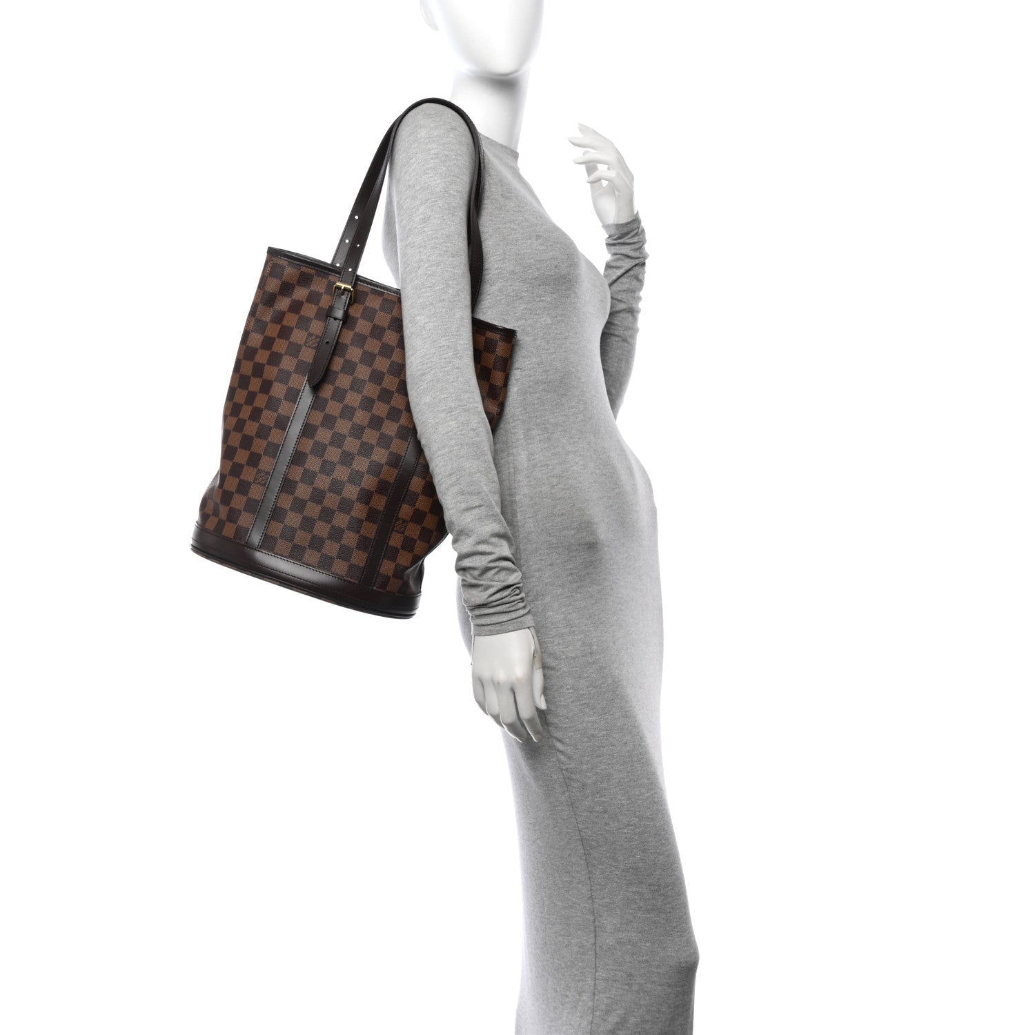 Louis Vuitton Damier Ebene Marais Bucket 36 2 of 12