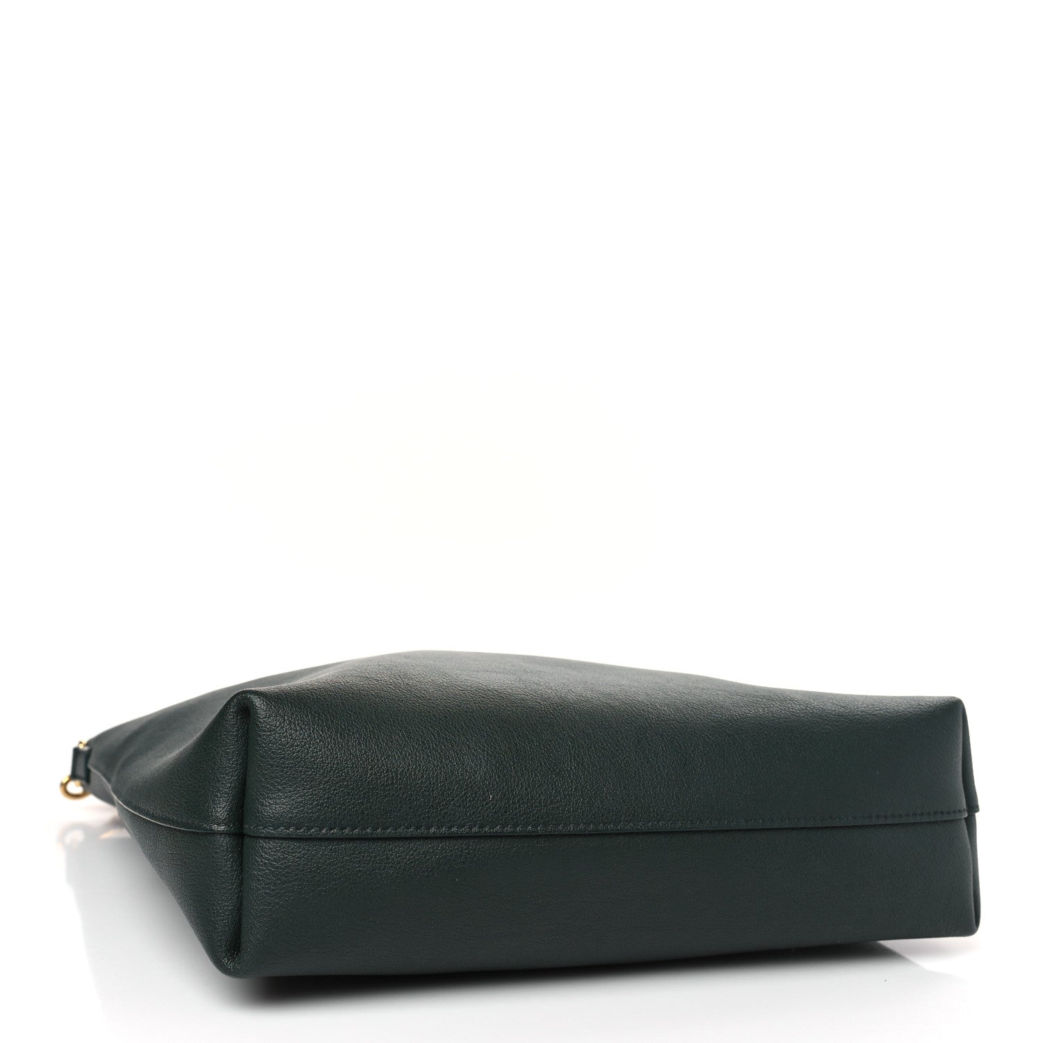 Saint Laurent Calfskin Toy Shopping Tote Forest Green 4 of 9
