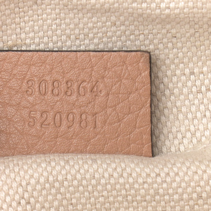 Gucci Pebbled Calfskin Small Soho Disco Bag Camelia 7 of 11