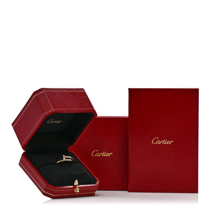 Cartier 18K Yellow Gold Small Juste Un Clou Ring 60 9 5 of 5