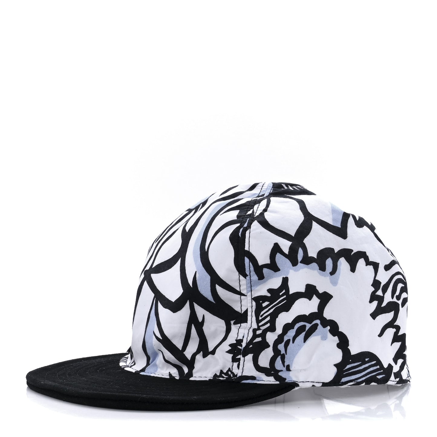 X JOSHUA VIDES Canvas Reversible Baseball Hat White Black