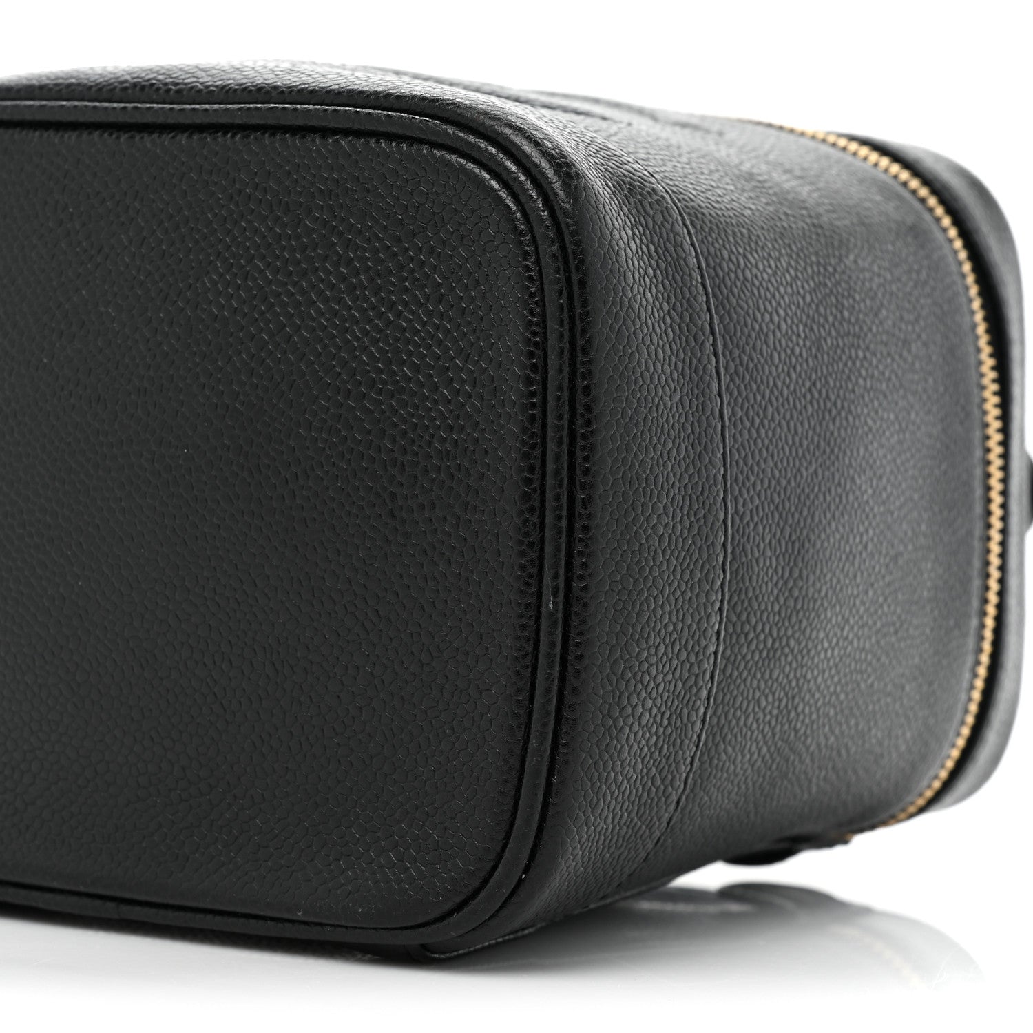 Chanel Caviar Vanity Cosmetic Case Black 9 of 15