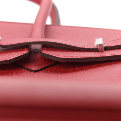 Hermes Epsom Birkin 35 Rouge Casaque 17 of 18