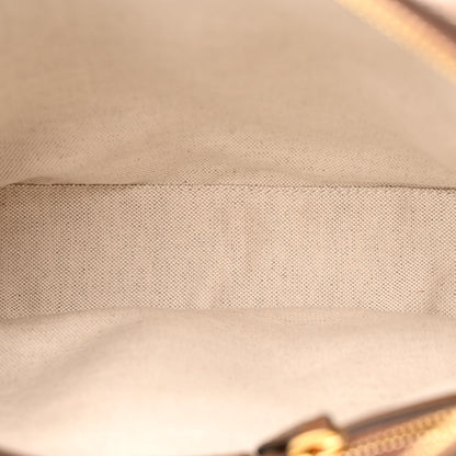 Gucci GG Supreme Monogram Azalea Calfskin Retro Interlocking G Messenger Shoulder Bag Beige Ebony Brown Sugar 5 of 10