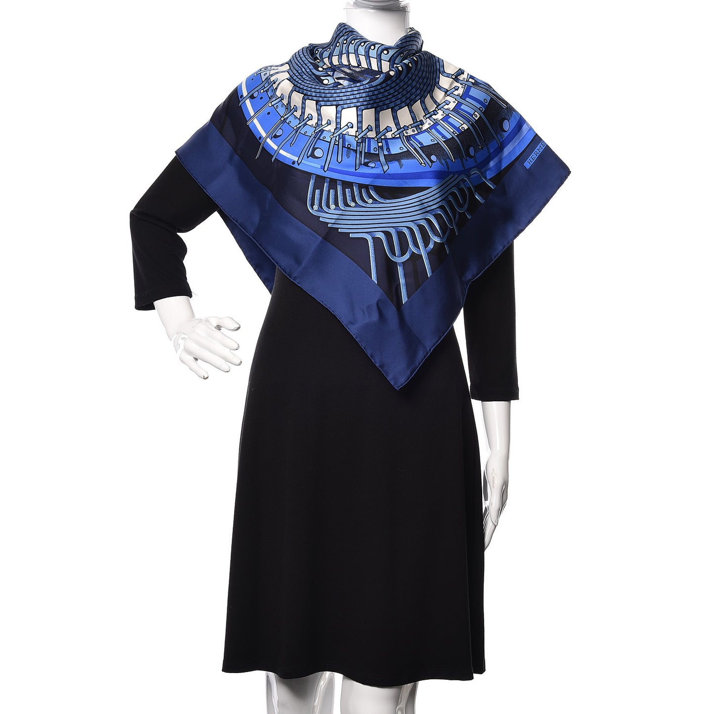 Silk Alternateur Scarf 90