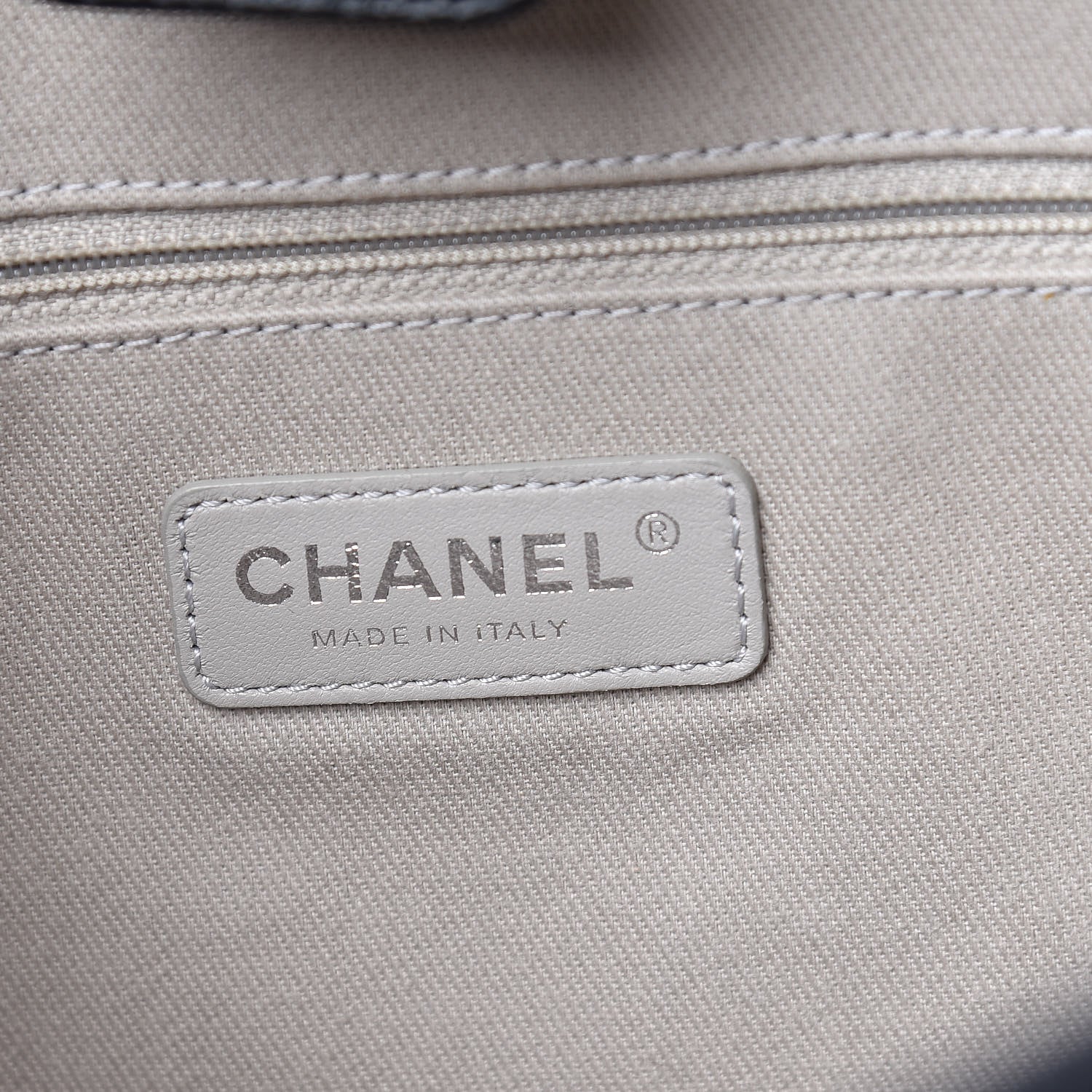 Chanel Glazed Calfskin Small Deauville Tote Black 6 of 14