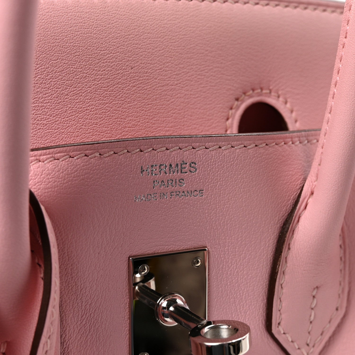 Hermes Swift Birkin 25 Rose Sakura 6 of 11