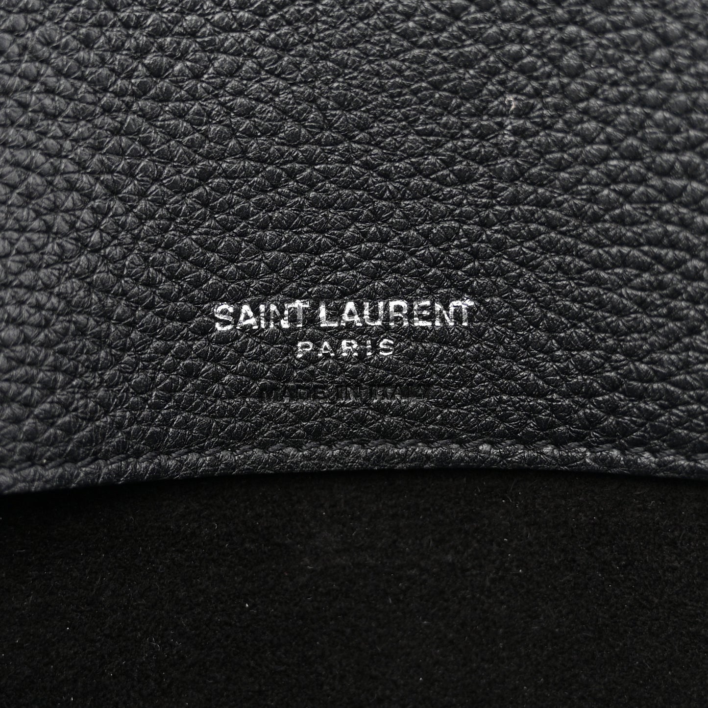 Grained Calfskin Small Supple Sac De Jour Black