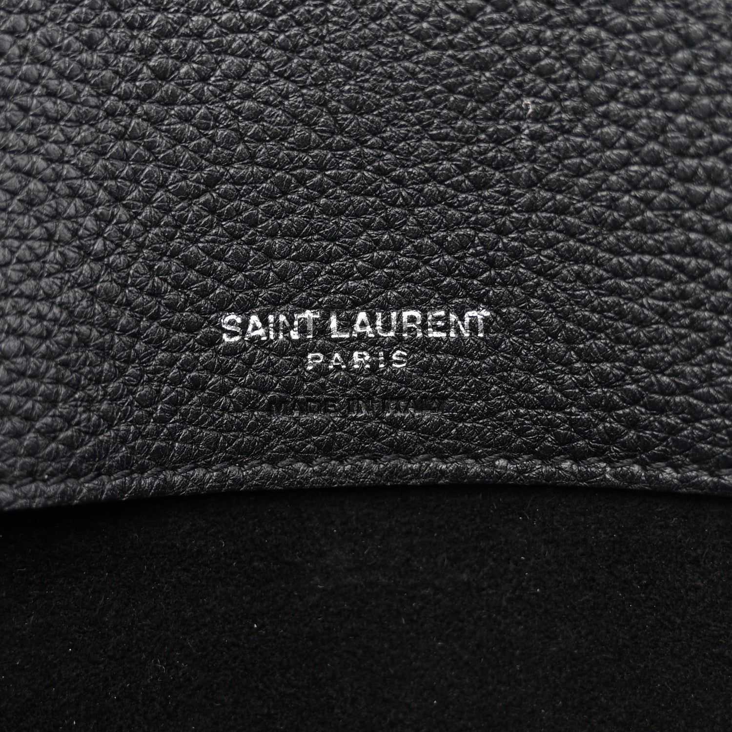 Saint Laurent Grained Calfskin Small Supple Sac De Jour Black 6 of 13