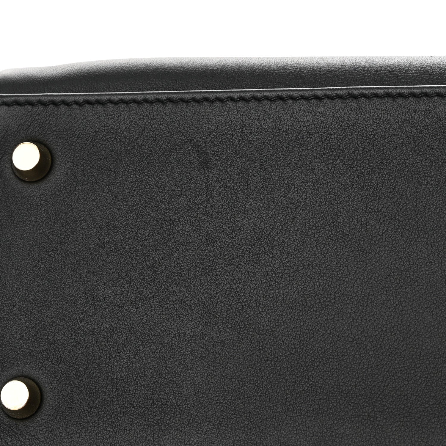 Hermes Swift Horseshoe Kelly Retourne 32 Black Gris Mouette 12 of 16