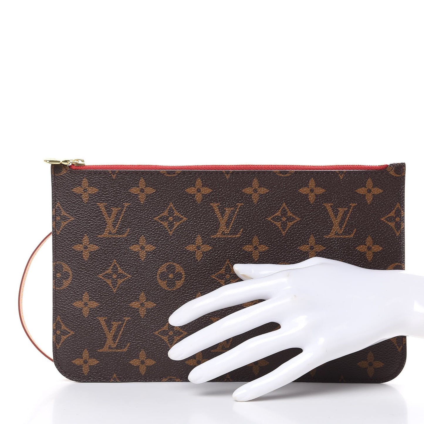 Monogram Neverfull MM GM Pochette Cherry