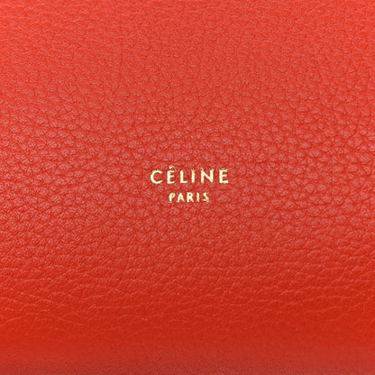 Celine Grained Calfskin Mini Belt Bag Vermillion 6 of 11