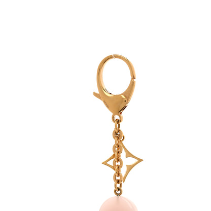 Louis Vuitton Monogram Flower Bag Charm Key Holder Dore 3 of 4