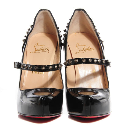 Christian Louboutin Patent Mad Mary 120 Pumps 40.5 Black 2 of 6
