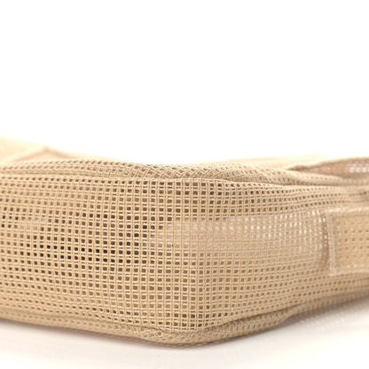 Fendi Cotton Lambskin Baguette With Embroidery Kit Naturale 9 of 13