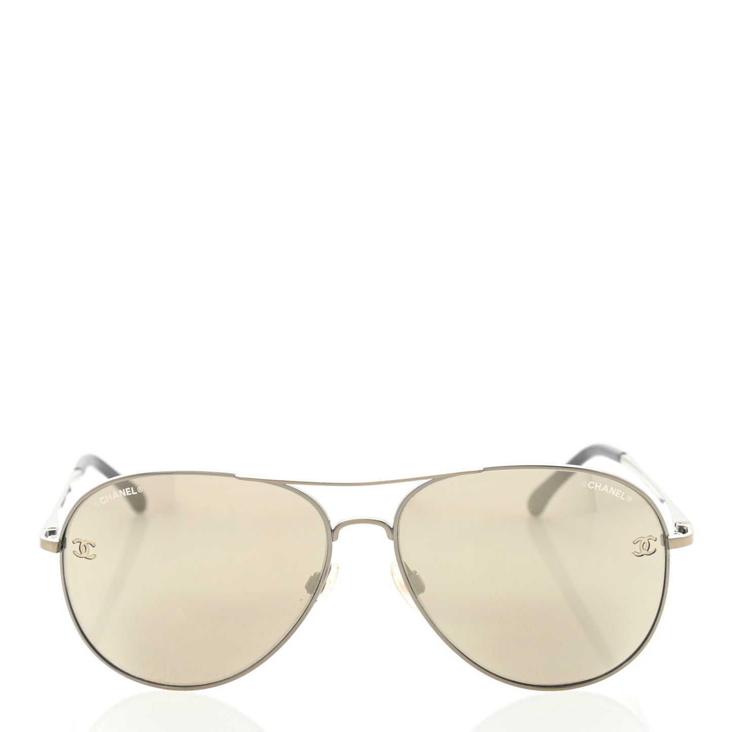 Metal Aviator CC Sunglasses 4189-T-Q Gold