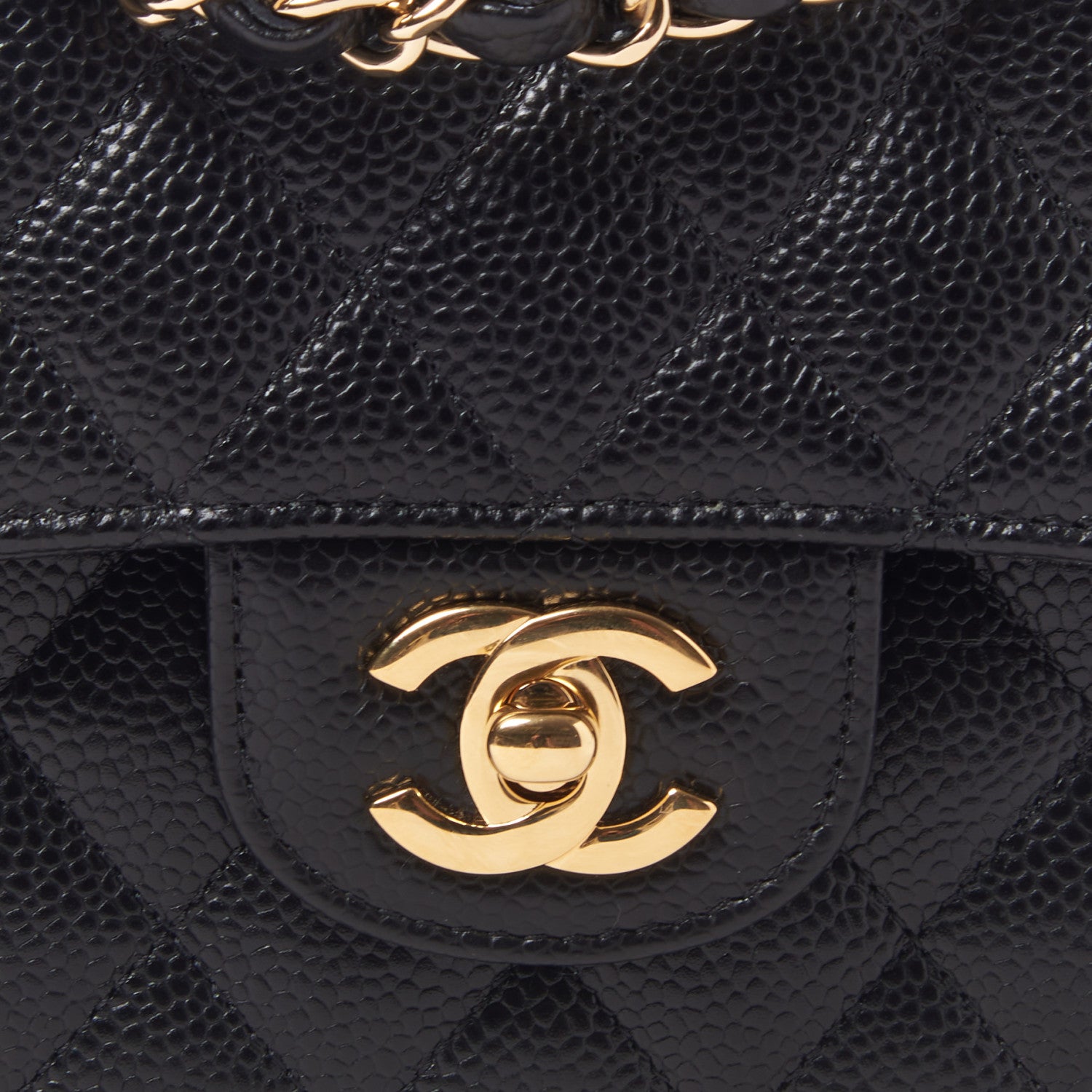 Chanel Caviar Quilted Small Double Flap Black 8 of 11