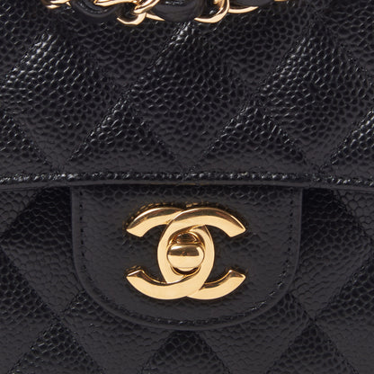 Chanel Caviar Quilted Small Double Flap Black 8 of 11