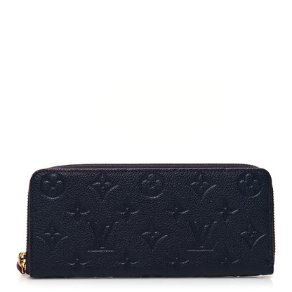 Louis Vuitton Empreinte Clemence Wallet Marine Rouge 1 of 9