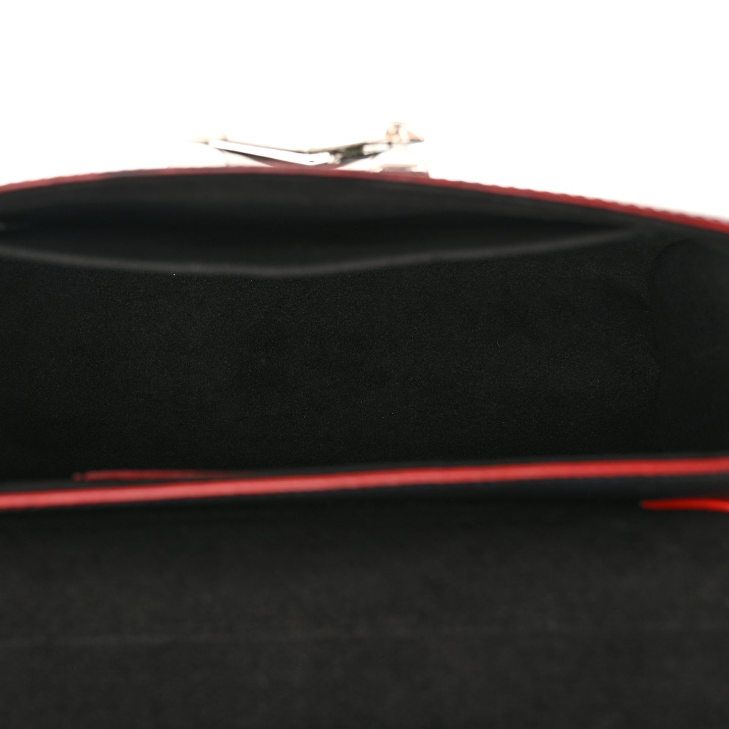 Epi Flower Twist Shoulder Bag MM  Black
