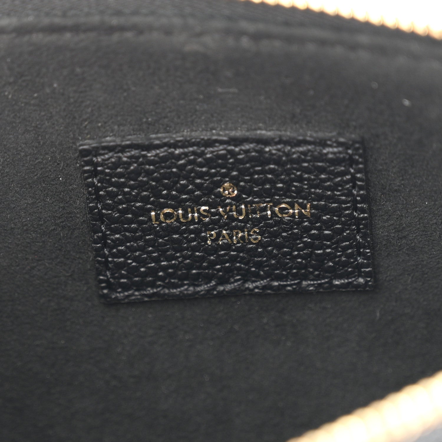Louis Vuitton Empreinte Monogram Giant Multi Pochette Accessories Small Pochette Black 6 of 6