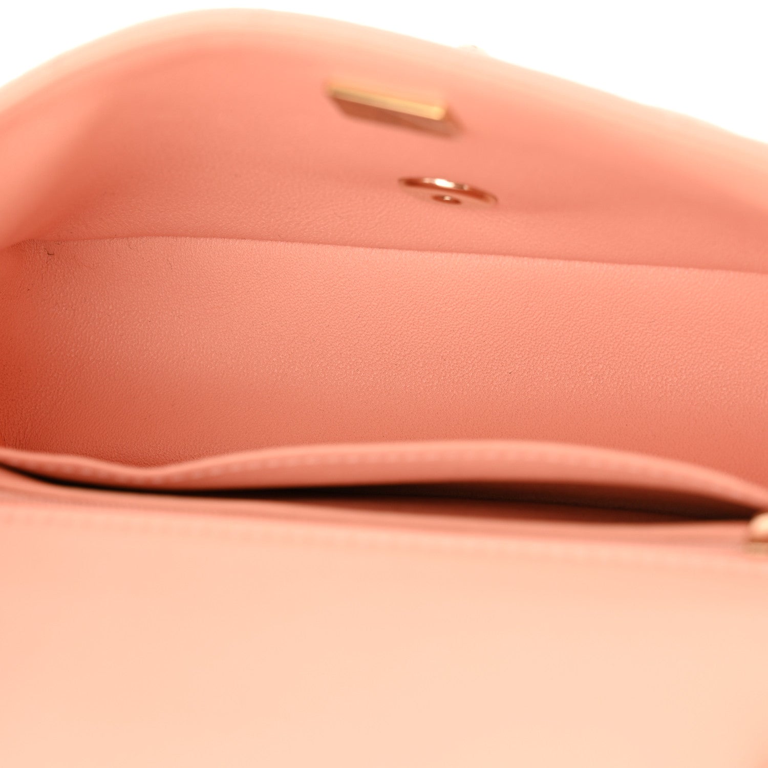 Chanel Lambskin Quilted Mini Rectangular Flap Light Pink 5 of 11